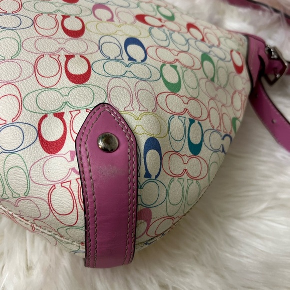 Coach Multicolor Chelsea Hobo F16481 Bag Signature Shoulder - Picture 6 of 13